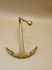 Vintage Antique Style Brass Nautical Ships Boat Anchor 9  Paperweight Desk
