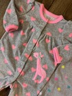 Carters Baby Girl Sleepers Newborn Fleece Outfits Rompers Sleep Play Clothes Lot