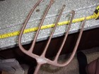 H18 Antique Hand Forged Fishing Gig Spear Huge Over 19 