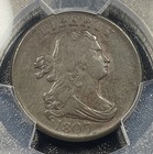 1807 Draped Bust Half Cent 1 2c Pcgs Xf40 Extra Fine Freshly Graded