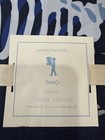 Pottery Barn Dino Bones Twin Duvet   Standard Sham Nwt New