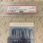 1992 Nirvana Nevermind Tour Full Ticket Psa Authentic Plaza De Toros Spain Rare
