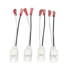 4pcs Door Speaker Wire Harness Adaptor For Murano frontier juke altima maxima