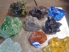 Glass Rock Slag Pretty Mixed Colors 5 0 Lbs Zz21 Rocks Landscaping Aquarium