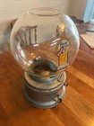 Early Mini 1 Cent Glass Globe Ford Gum Machine Ford Gumball Machine Co 