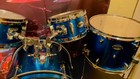 Pulse Jr    Metallic Cobalt Blue Wrap    16  B d   13  F t   8    10  Rack Toms