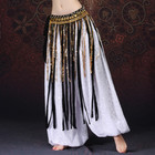 Belly Dance Clothes Gypsy Costume Accessories Fringe Wrap Skirts Hip Scarf Belt