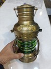 Antique Maritime Ship Lantern     Vintage Nautical Oil Lamp Boat Light 