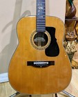 Vintage 1960s Ventura Bruno V-14 Western Acoustic Guitar Natural 6-string