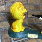 Vintage     Sir Reginald Play It Saye Bank Lion Hunter Plastic Coin Bank