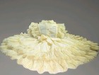 Betty Oden Girls Full Circle Dress  Lace Ruffle Frilly Pageant Crinoline Size 6x