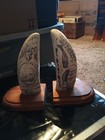Scrimshaw Reproduction Sperm Whale Tooth Artist Howard Howie Rosenberg
