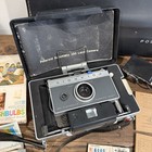 Vintage Polaroid Automatic 100 Camera Kit Flash Case Film Tested Works 