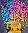 Indian Hippie Queen Tapestry Mandala Bohemian Wall Hanging Bedspread Dorm Throw