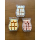 Lot Of 3 Scentsy Wax Melts Bars Eggnog Toasted Apple Butter Pumpkin Roll 3 2 Oz