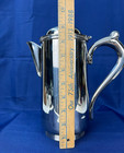 Vintage Delta Airlines Coffee Tea Pot 1st Class Stainless Steel Abco Korea