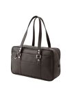 Eastboy School Bag Synthetic Leather Bag Classic Dark Brown Chocolate Color New