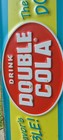Double Cola Soda Vintage Retro Advertising Embossed Metal Sign