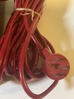 Vintage Bell System Western Electric Rotary Dial Desk Telephone Dark Red