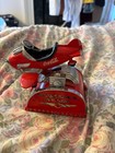 Coca-cola Airstream Dream Airplane Coin Bank  Red silver black Soda Theme