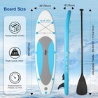 9ft 9in Inflatable Stand Up Paddle Board Yoga Fishing Sup Extra Wide Paddleboard