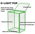 6 Pack  Extra Thick Deluxe 4  Glow In The Dark Funko Pop Protector Case  