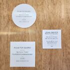 Rare John Mayer Promotional Paper Stickers - Room For Squares - Aware 2001