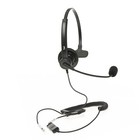 Call Center Headset For Business Phones Quick Disconnect Cord Included Pack Of 3