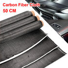 20  X 10ft Real Carbon Fiber Fabric Cloth Roll 3k 200gsm 2x2 Twill Weave Black