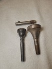 Vtg Vincent Bach Corp 1 1 4c Trumpet Mouthpiece C g  Conn 3 Brass Utility Lot