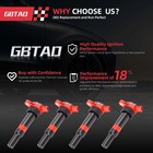 Set Of 4 Upgraded Ignition Coil Pack For 1 8l 2 0l L4 2011-2020 Hyundai Elant   