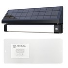Led Solar Smart Sensor Warm  White Dimmable Dusk To Dawn Sign Light Aluminum