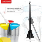 4 Pcs Resin Mixer Paddles For Resin Drill  Epoxy Mixer Attachment For Drill  Pai