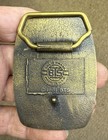 Vintage Jimmy Dean 1981 Solid Brass Bts Usa Belt Buckle Heavyweight 3 x2 25 
