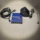Netgear En104tp Ethernet Hub W  Power Adapter   Network Cable