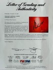 Muhammad Ali Autographed Red Everlast Left Hand Boxing Glove  psa  Auto Grade 10