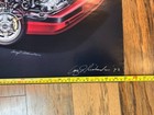 Vintage Volvo 850 Glt Cutaway Cut Away Poster Signed Autographed