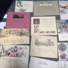 Lot Of 28 Vintage Art Deco Christmas Post Cards  2