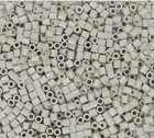 1000 Ct - Light Grey - Perler Beads  Brand New  Fuse  Plastic Beads For Ironing