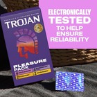 Trojan Pleasure Pack Condoms 36 Count Assorted Latex Lubricated Pack