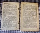 Antique The Old Farmer s Almanac  Lot Of 2  1890 Providence Ri  1905 Boston Mass