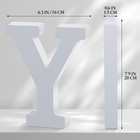 White Wooden Letters 8 Inch For Wall Decor large Unfinished Wood Letters For Hom