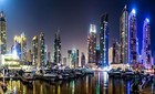3d City Lights Night Landscape Self-adhesive Removeable Wallpaper Wall Mural1