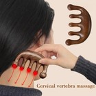 Wooden Scalp Massager Comb Head Massage Brush Hair Care Tool Detangler