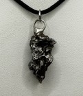 Campo Del Cielo Meteorite Pendant  Astronomy Gift  Space Gift  Coa  10 22 Grams