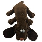 Vintage 1985 Tonka Pound Puppies Large Chocolate Dark Brown Dog Plush Large 18 