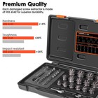 Thinkwork 39-piece Damaged Screw Extractor Set 3 8  Drive Kit