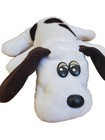 Vtg Tonka Pound Puppy Dog Plush Stuffed Toy 1985 White Brown Floppy Ears 9   