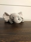 Philips Avent Soothie Snuggle Pacifier Holder Gray Elephant Plush Lovey Toy