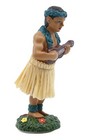 Hawaiian Hula Man With Ukulele Dashboard Doll - 4  Car Doll  Hawaii Souvenir
